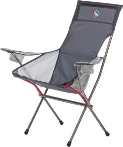 Big Agnes Big Six Camping Arm Chair - Asphalt/Grey