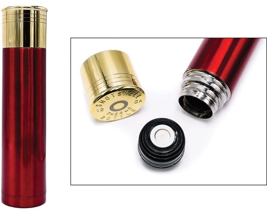 Caliber Gourmet Shotgun Shell Thermos Bottle