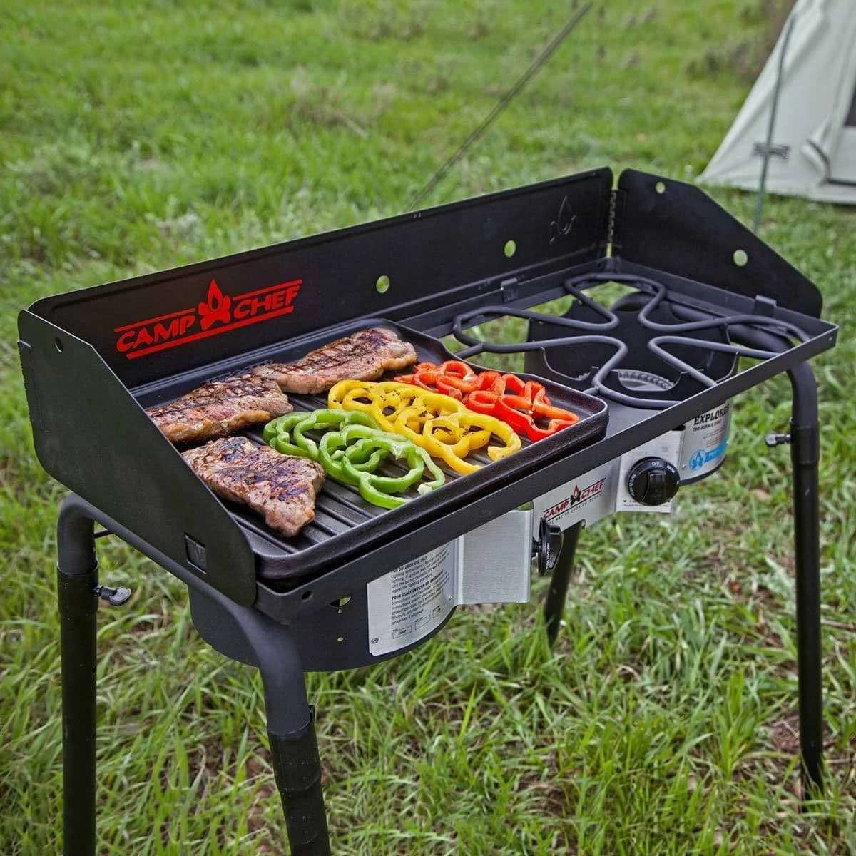 Camp Chef Explorer 2X Two Burner Cooking System Stove - Image 2