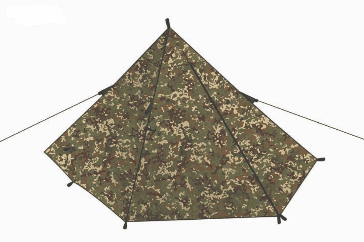DD Hammocks Pyramid Tent - Multicam - Image 2