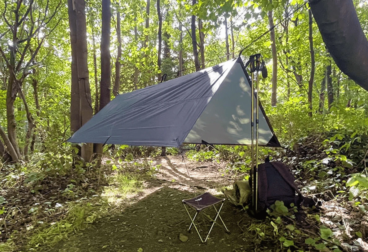 DD Hammocks Tarp 2 X 2m - Olive Green - Image 3