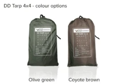 DD Hammocks Tarp 4m X 4m - Coyote Brown