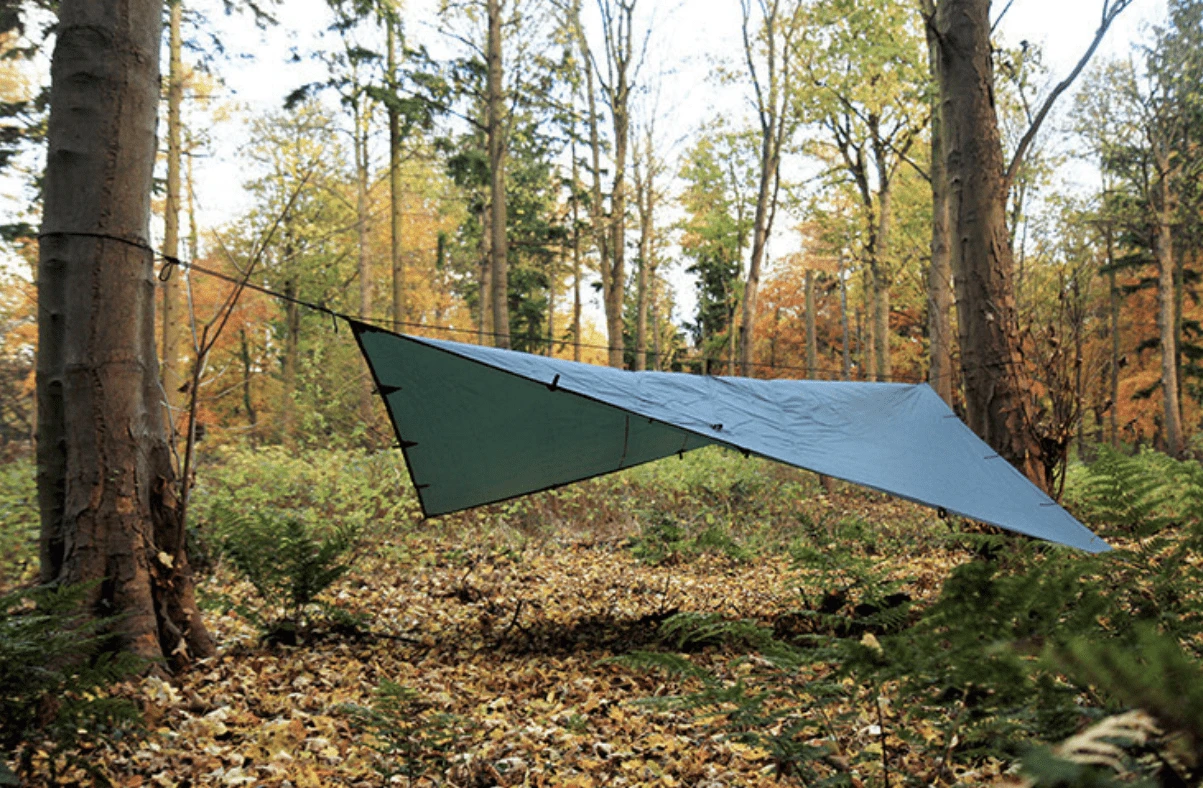DD Hammocks Tarp 4m X 4m - Forest Green - Image 2