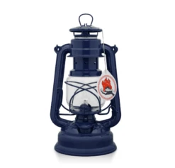 Feuerhand Baby Special 276 Hurricane Lantern - Cobalt Blue