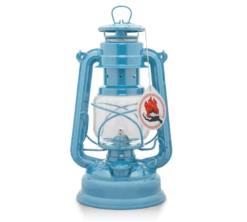 Feuerhand Baby Special 276 Hurricane Lantern - Pastel Blue