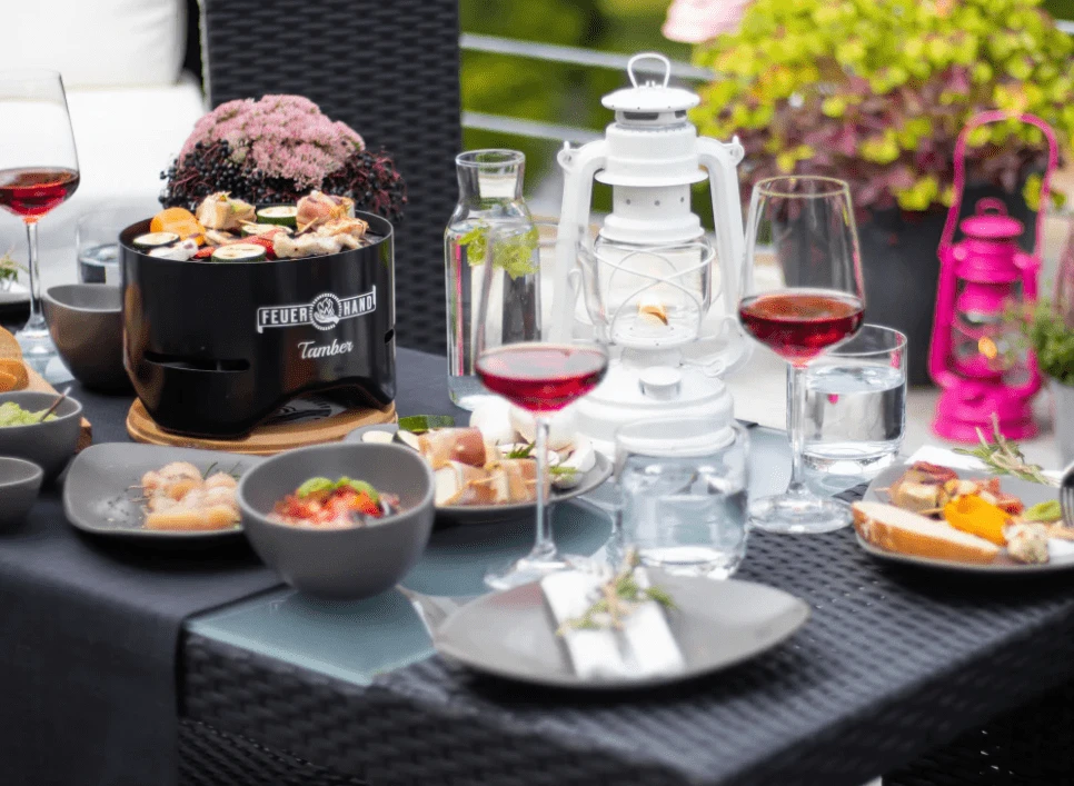 Feuerhand Tamber Table Top Grill - Jet Black - Image 5