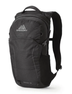 Gregory Essential Hiking Nano 18 Litre Backpack - Obsidian Black