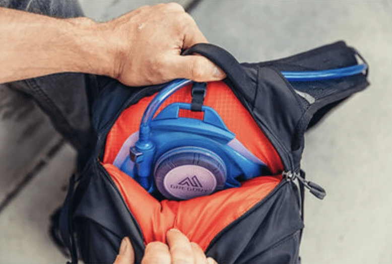 Gregory Essential Hiking Nano 20 Litre Backpack - Black Woodland Camo - Image 5