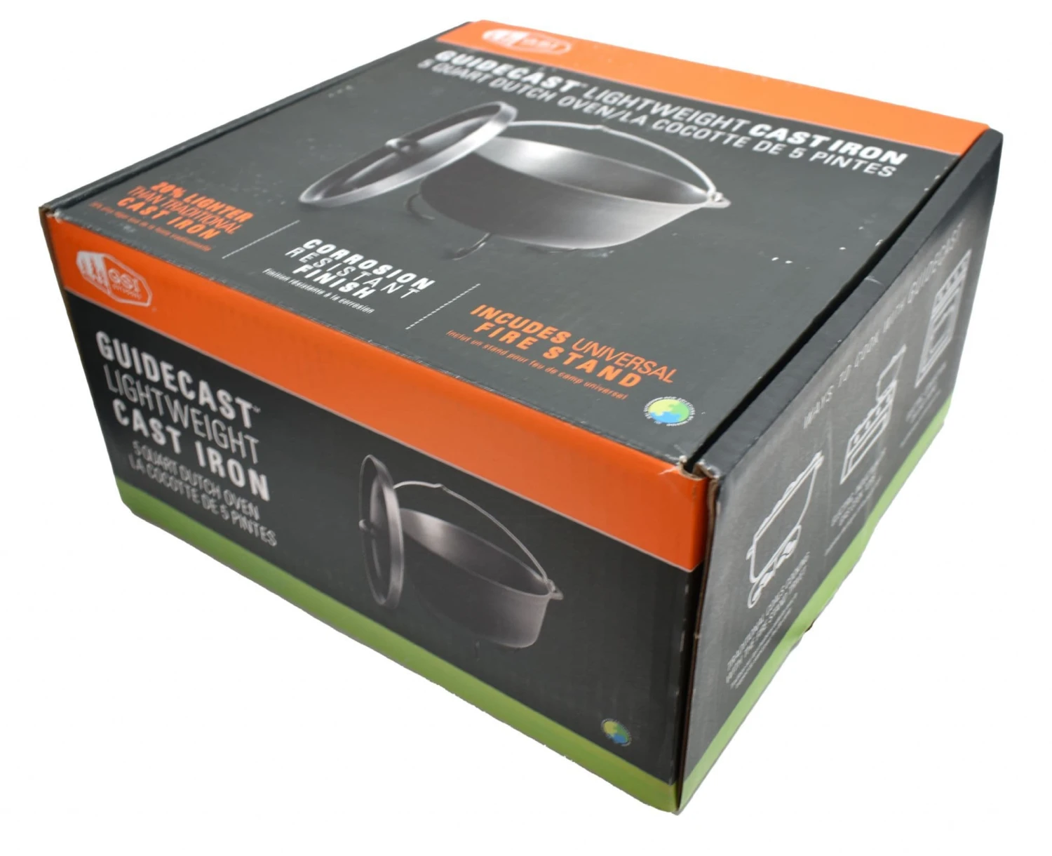 GSI Outdoors Guidecast Cast Iron Dutch Oven - 4.7L - Image 3