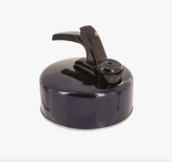 Highlander Aluminium Whistling Camping Kettle 1L - Dark Navy