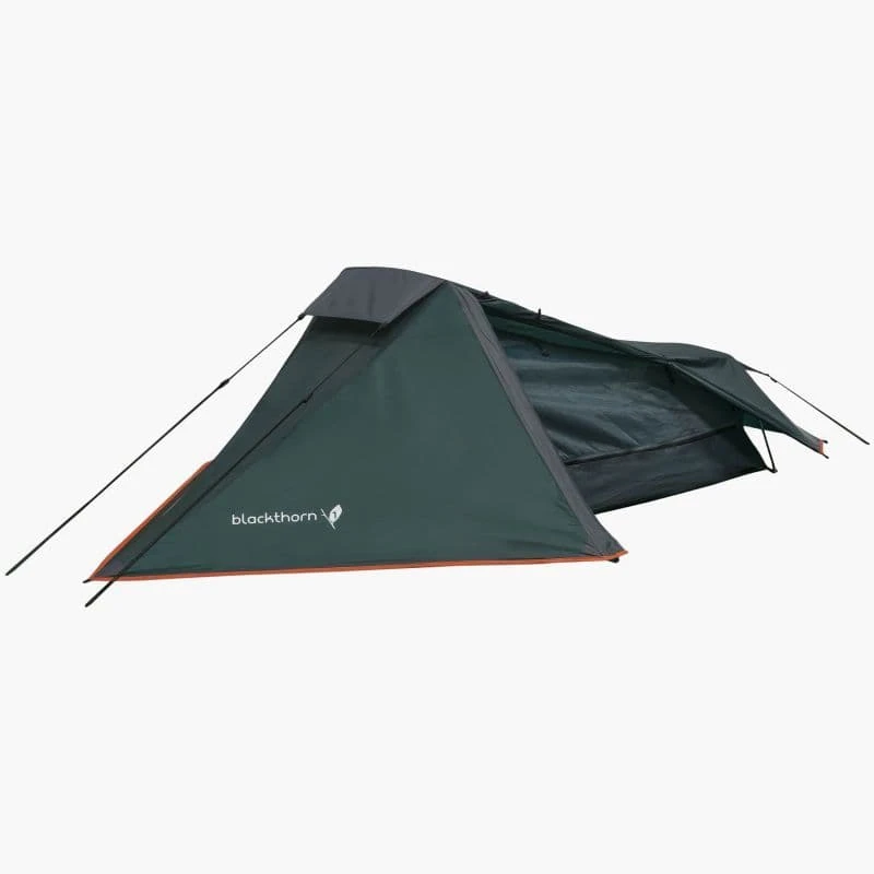 Highlander Blackthorn 1 Man Tent - Hunter Green - Image 2