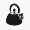 Highlander Deluxe Whistling Camping Kettle 2L - Black