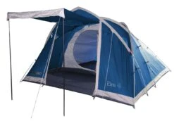Highlander Elm 4 Four Person Tent - Vivid Blue