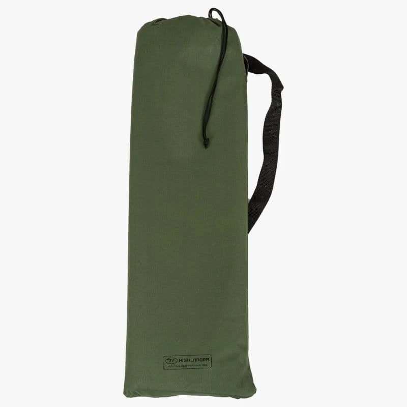 Highlander Olive Folding Camp Bed - Image 2