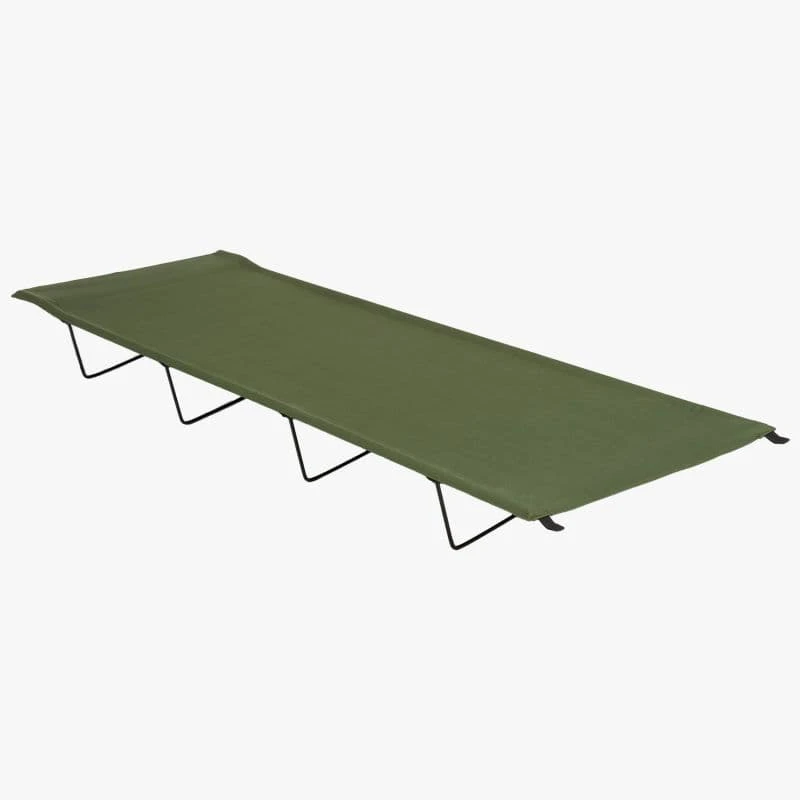 Highlander Olive Folding Camp Bed