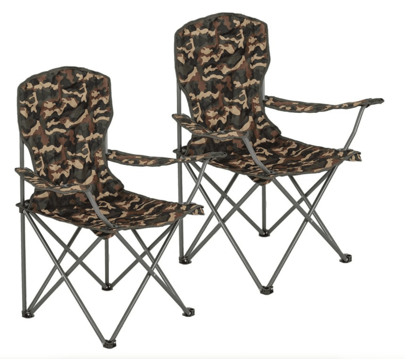 Highlander Stirling Camo Camp Chair - 2pk