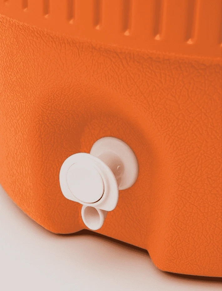 Igloo 5 Gallon / 23L Water Dispenser With Seat Lid - Orange - Image 3