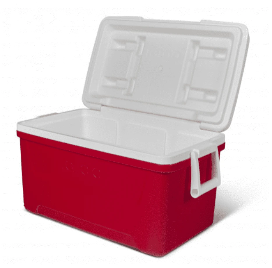 Igloo Laguna 48Qt / 45L Cool Box - Red - Image 3