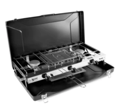 Kampa Fornello Double Hob Camping Cooker & Grill