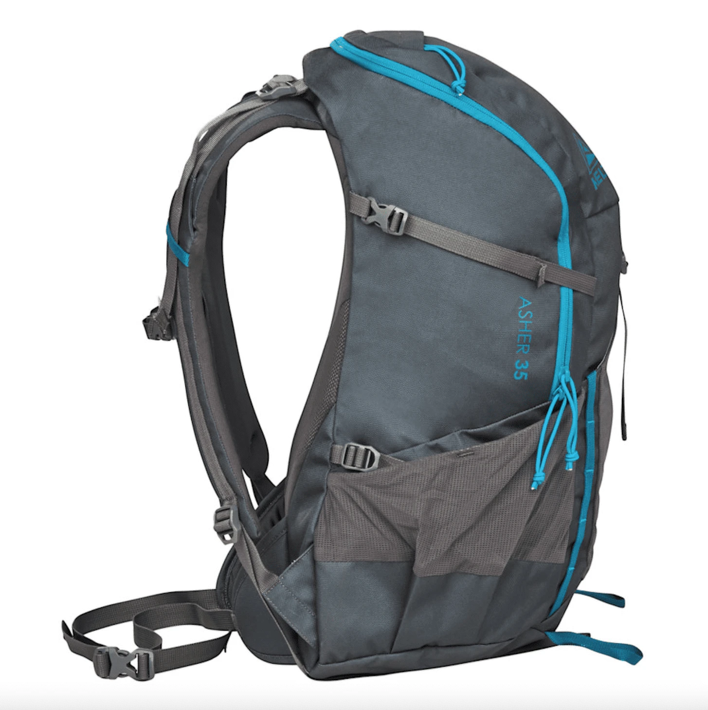 Kelty Asher 35 Backpack - Beluga / Stormy Blue - Image 3