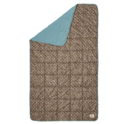 Kelty Bestie Blanket Trellis/Backcountry Plaid- Brown/Blue