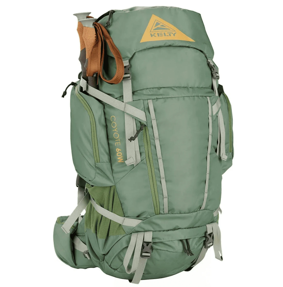 Kelty Coyote 60 Women's Backpack - Dill / Iceberg Green - Image 2