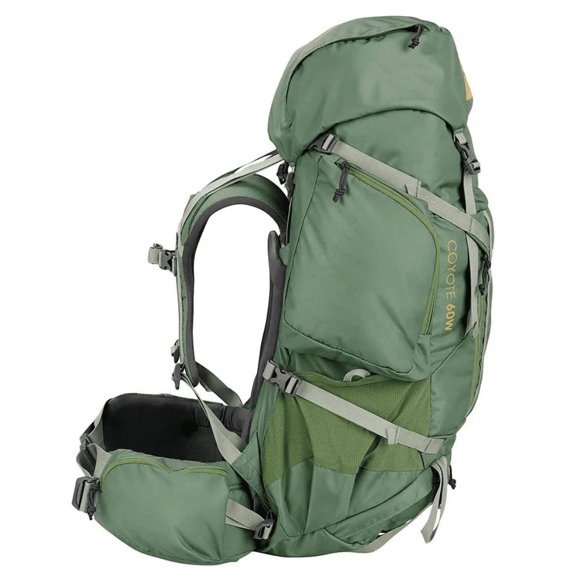 Kelty Coyote 60 Women's Backpack - Dill / Iceberg Green - Image 3