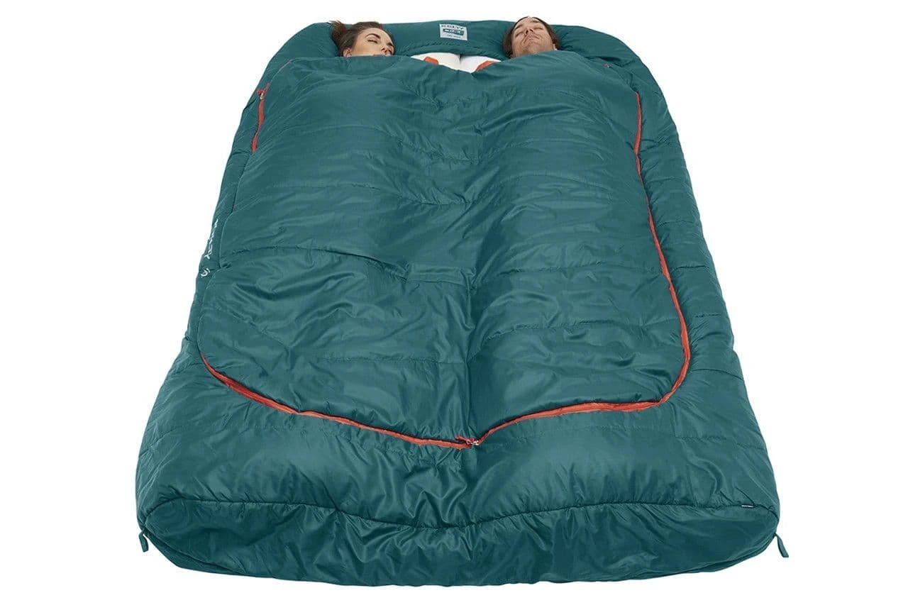 Kelty Tru Comfort Doublewide 20F Regular Sleeping Bag - Deep Teal - Image 3