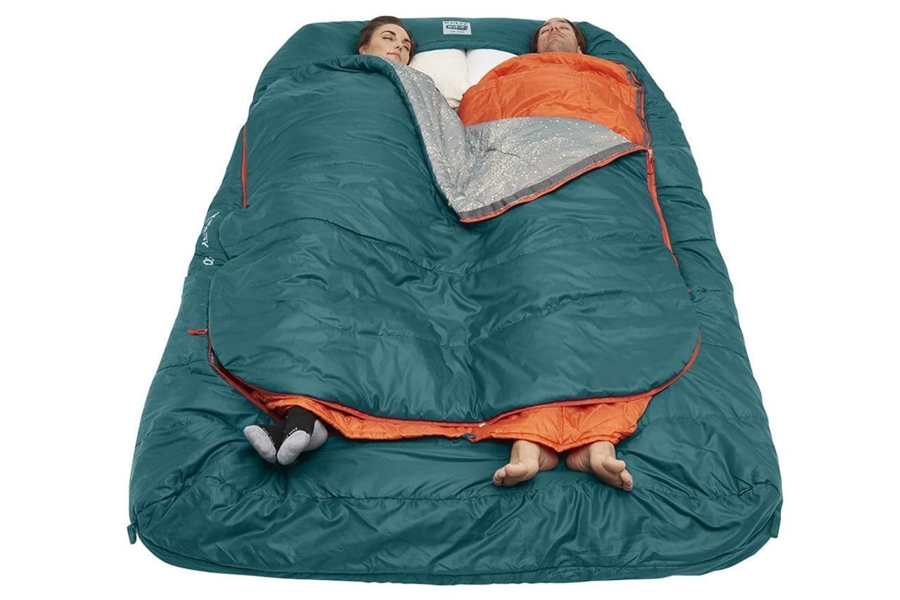 Kelty Tru Comfort Doublewide 20F Regular Sleeping Bag - Deep Teal - Image 4