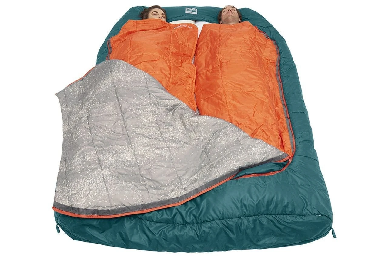 Kelty Tru Comfort Doublewide 20F Regular Sleeping Bag - Deep Teal - Image 5