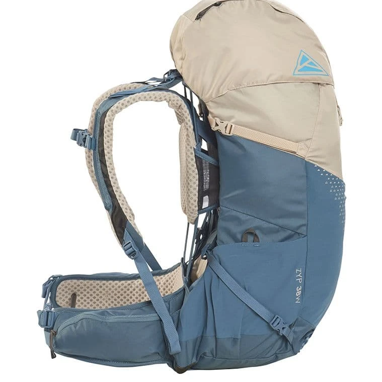Kelty Zyp 38 Women's Backpack- Sand Light Brown/Tapestry Blue - Image 3