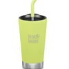 Klean Kanteen Insulated Tumbler Bottle W/ Straw 473ml - Juicy Pear Green