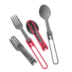 MSR 4 Piece Spoon & Fork Folding Utensil Set