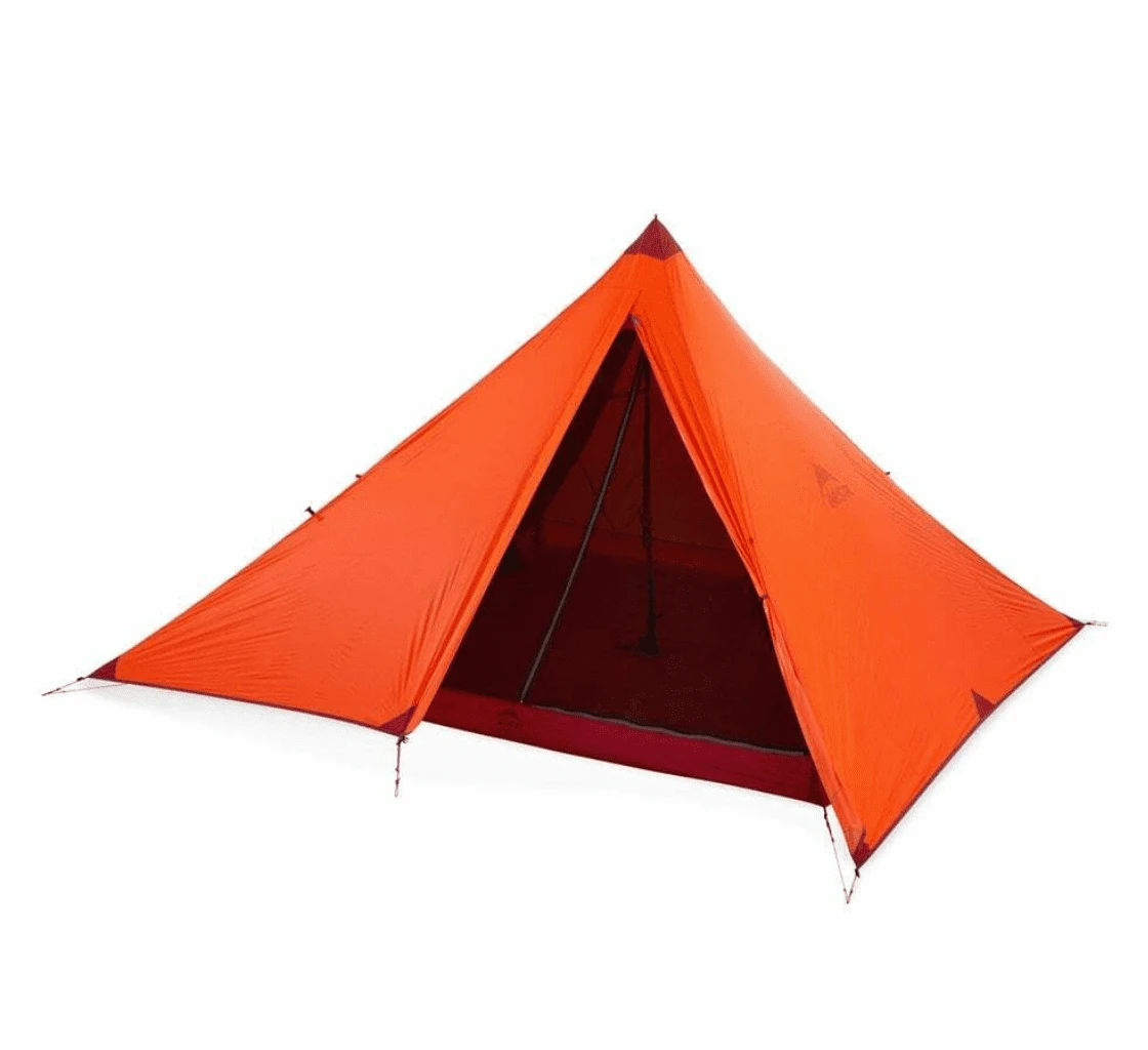 MSR Front Range 4 Person Ultralight Tarp Shelter - Orange - Image 3