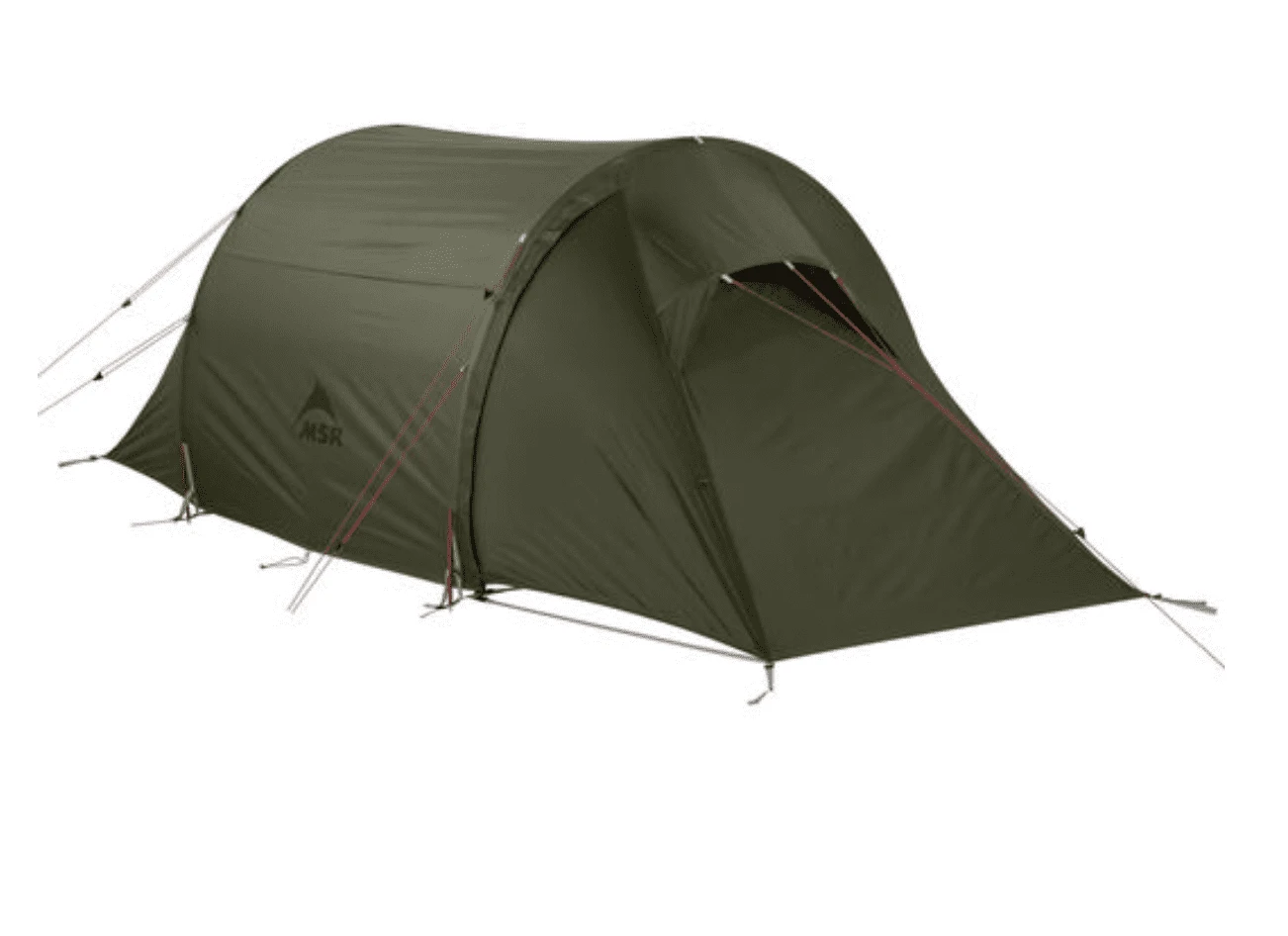 MSR Tindheim 2 Person Backpacking Tunnel Tent - Green - Image 2