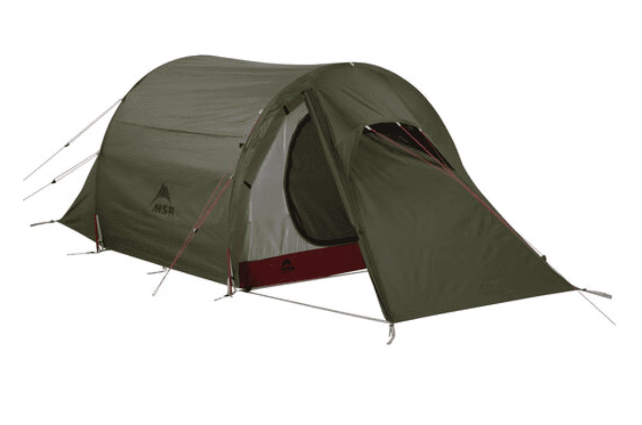 MSR Tindheim 2 Person Backpacking Tunnel Tent - Green