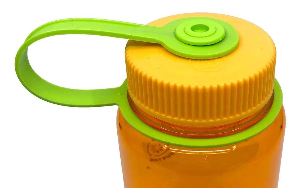 Nalgene 16oz / 0.5L Wide Mouth Sustain Water Bottle - Clementine - Image 3