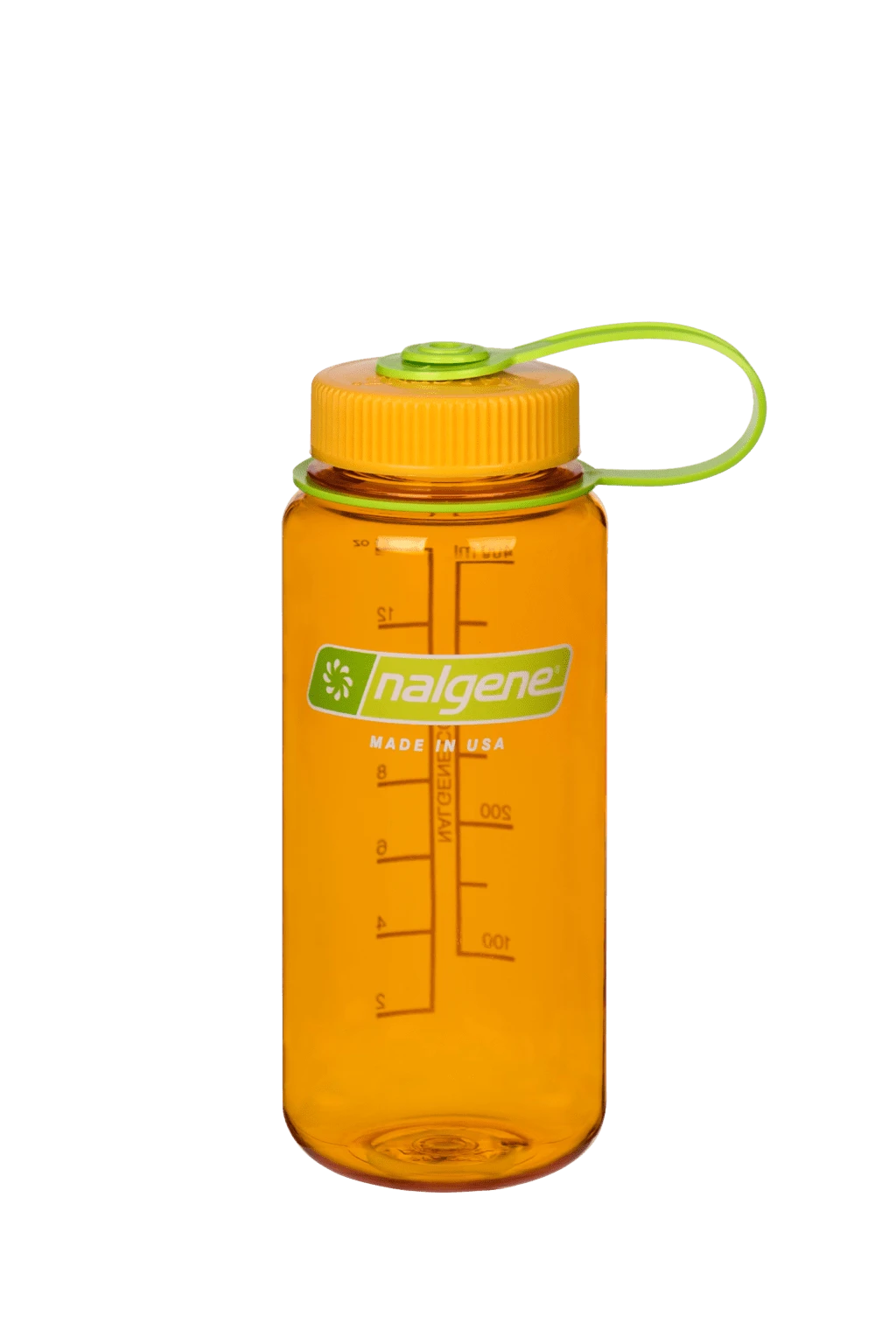 Nalgene 16oz / 0.5L Wide Mouth Sustain Water Bottle - Clementine