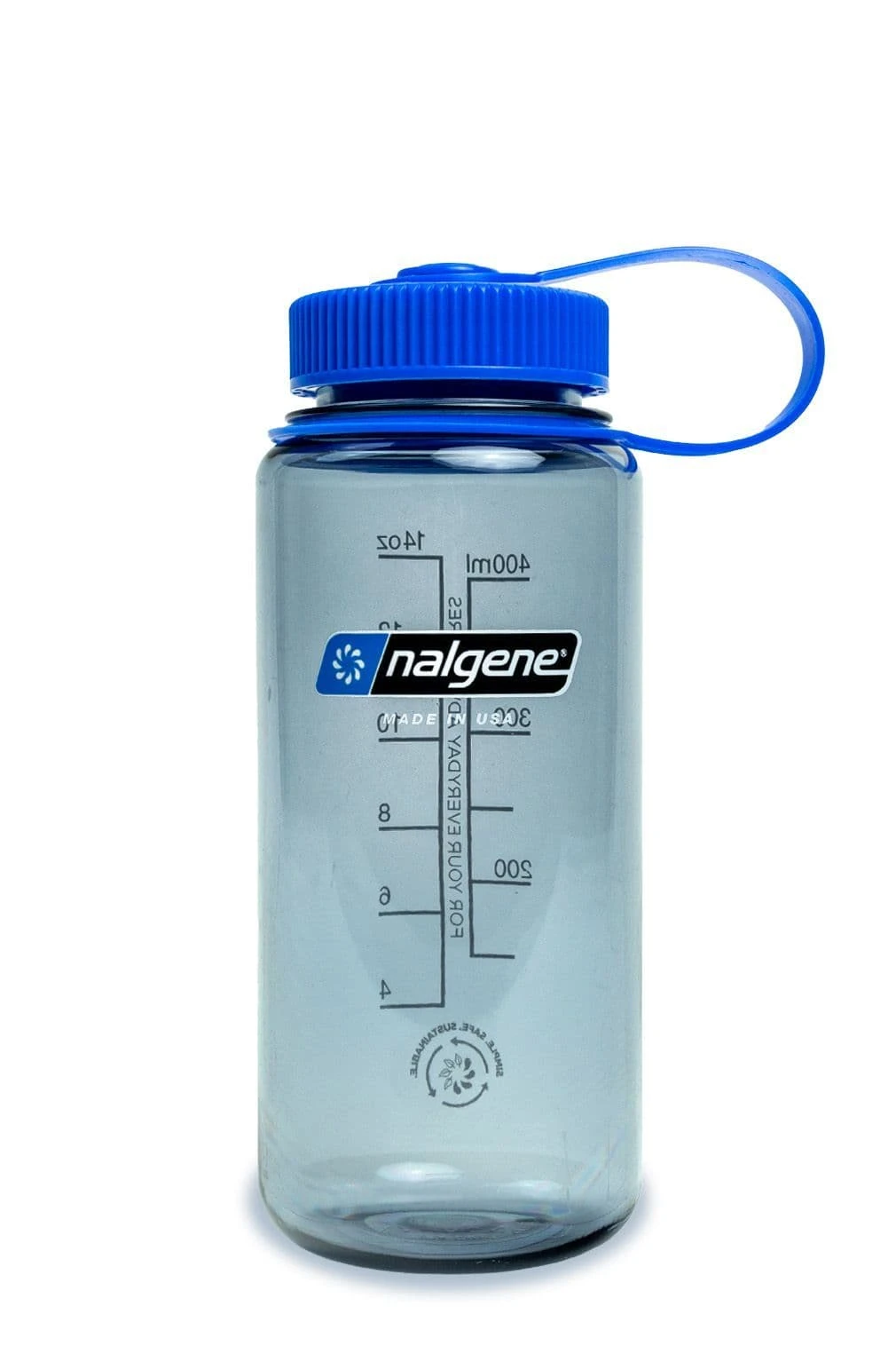 Nalgene 16oz / 0.5L Wide Mouth Sustain Water Bottle - Grey
