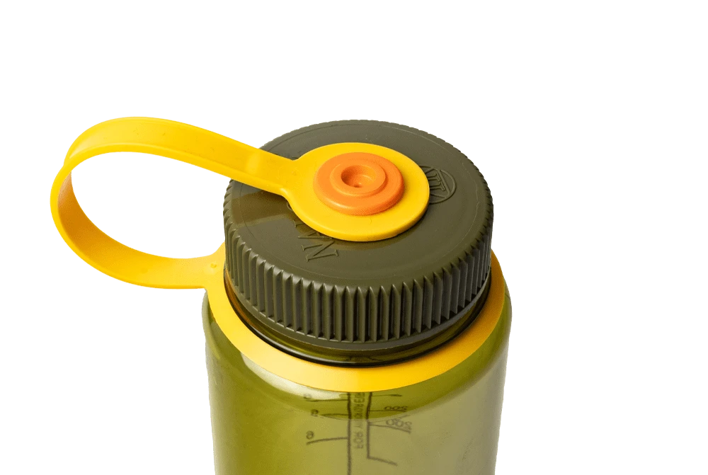 Nalgene 16oz / 0.5L Wide Mouth Sustain Water Bottle - Olive - Image 3