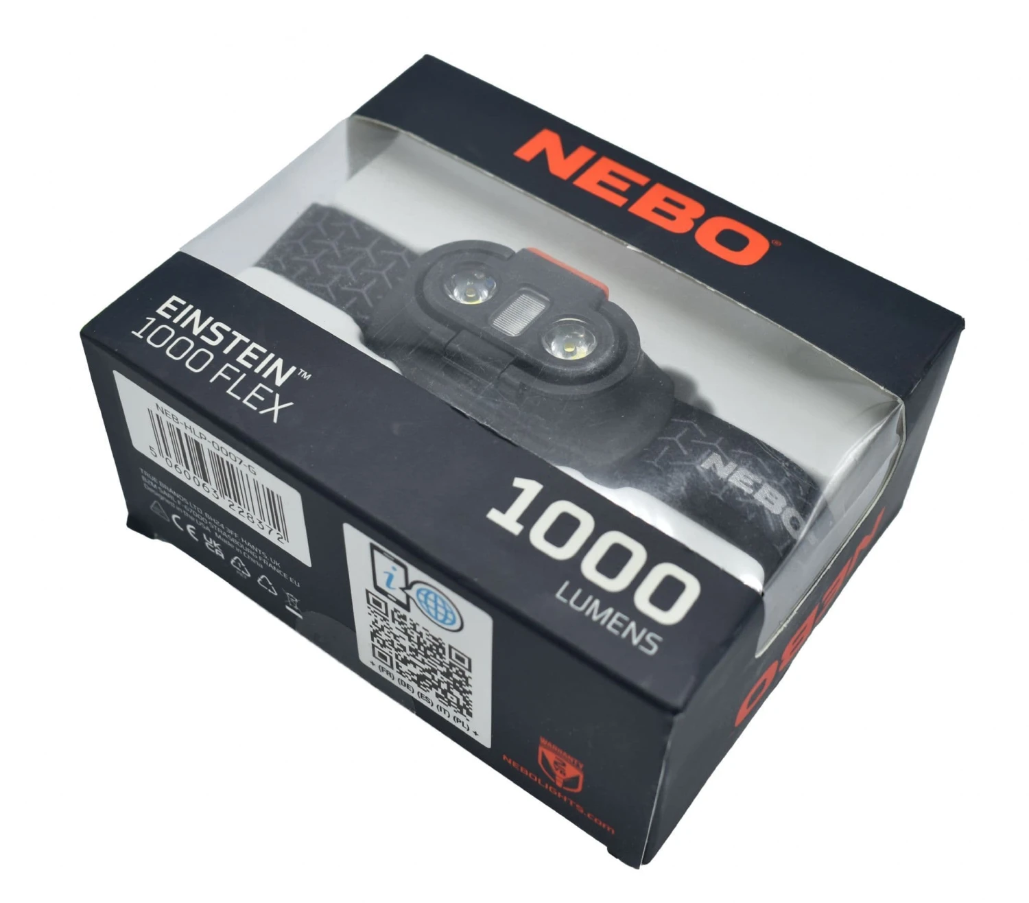 Nebo Einstein 1000 Lumen Rechargeable Flex Headlamp - Image 3