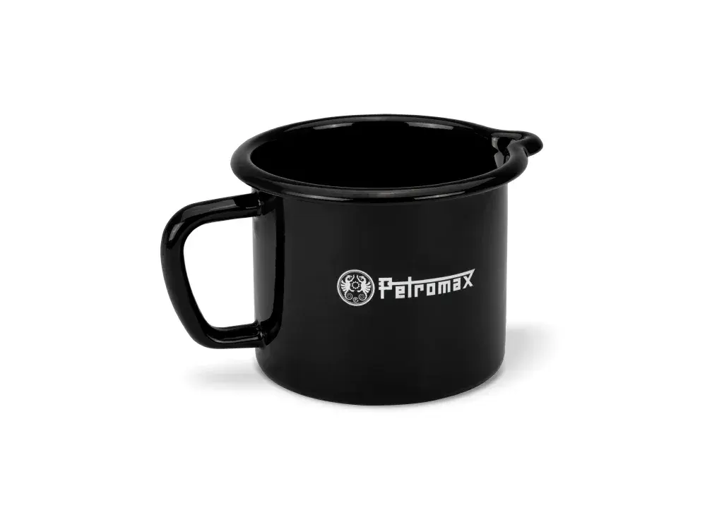 Petromax 1.4L Enamel Milk Pot - Black