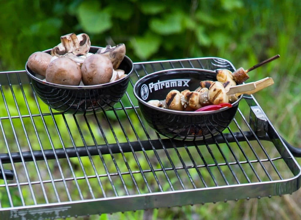 Petromax Set Of 2 Enamel Bowls - Black - Medium - Image 2