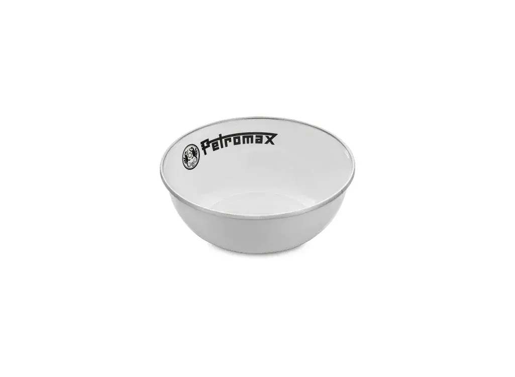 Petromax Set Of 2 Enamel Bowls - White - Small