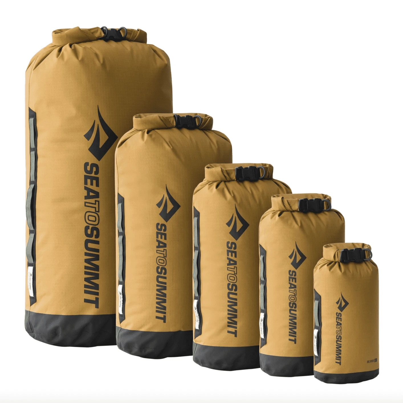 Sea To Summit Big River Dry Bag 13 Litre - Dull Gold - Image 2
