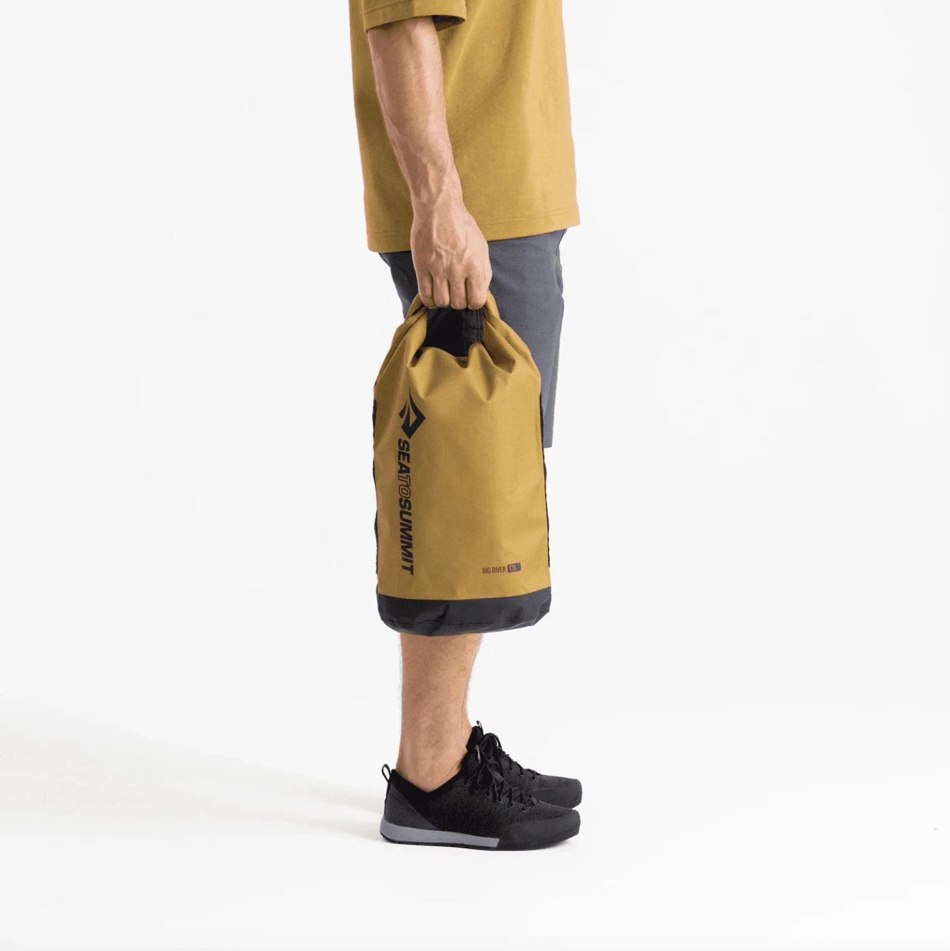 Sea To Summit Big River Dry Bag 13 Litre - Dull Gold - Image 3