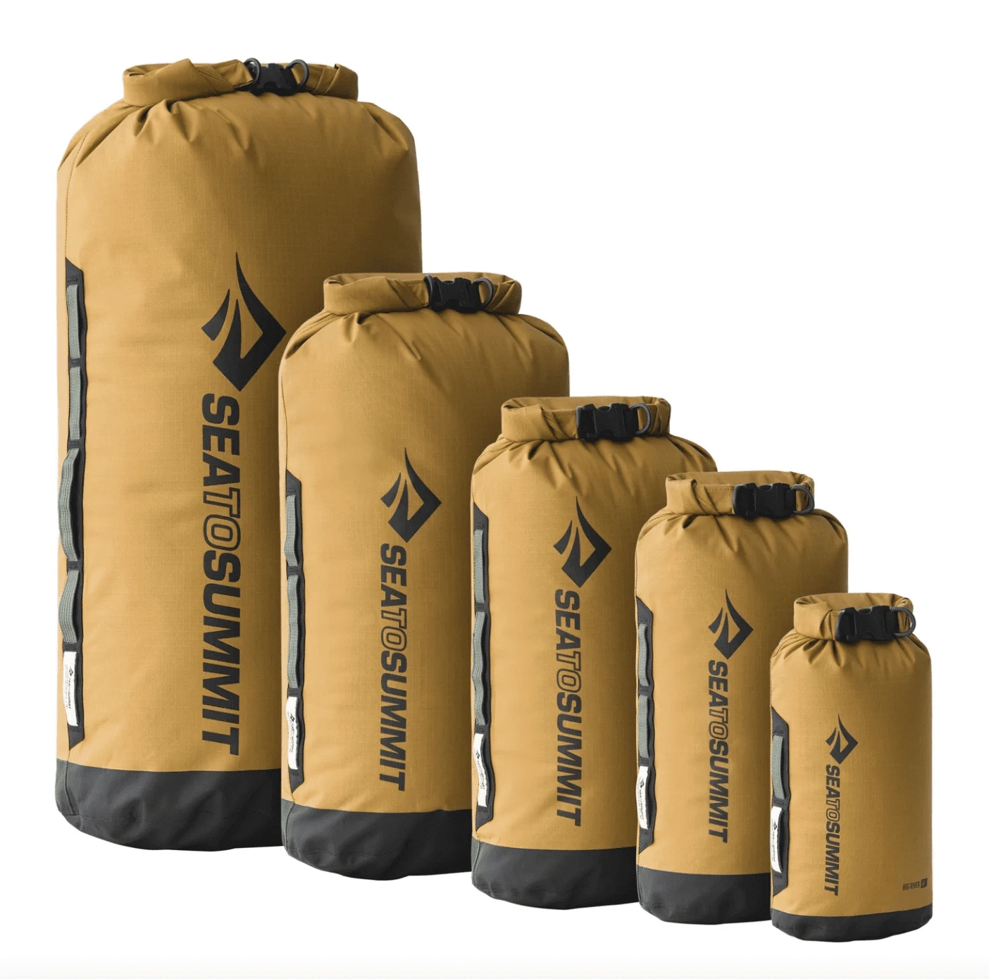 Sea To Summit Big River Dry Bag 5 Litre - Dull Gold - Image 2