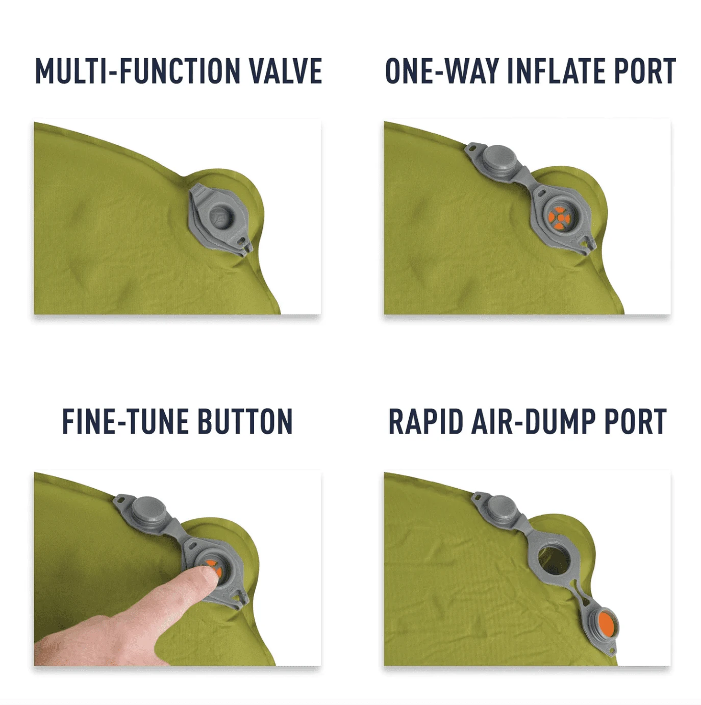 Sea To Summit Camp Self Inflating Sleeping Mat Olive - Large - Image 3