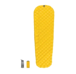 Sea To Summit Ultralight Backpacking Air Sleeping Pad Yellow - Regular