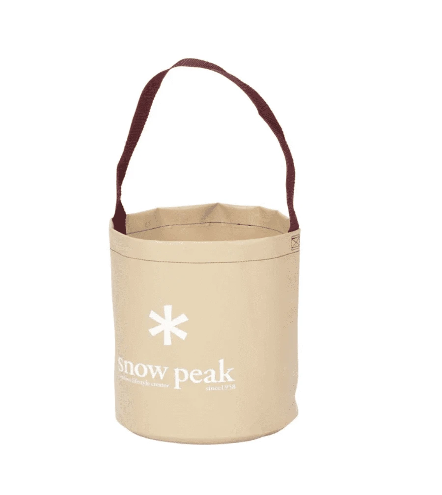 Snow Peak Renewed Camping Bucket Bag Regular